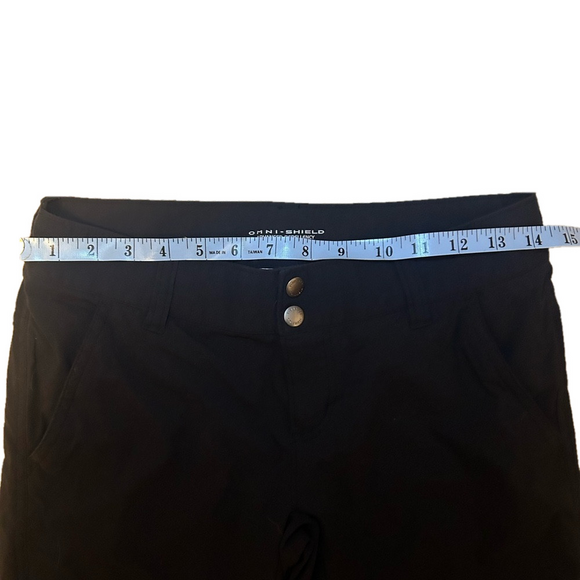Columbia Omni Shield Black Cropped Pants - Picture 5 of 11